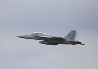 166896 @ KPDX - Boeing EA-18G Growler