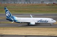 N577AS @ KPDX - Boeing 737-800 - by Mark Pasqualino