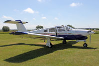 N66MS @ X5FB - A second 'N' registered aircraft, Piper PA-28RT-201T Arrow IV, at Fishburn Airfield, UK. June 30th 2018. - by Malcolm Clarke