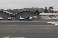 N1627C @ SZP - 1953 Cessna 180, Continental O-470-A 225 Hp, taxi to Rwy 22 - by Doug Robertson