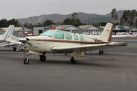 N128AE @ SZP - 1981 Beech A36 BONANZA, Continental IO-520 285 Hp - by Doug Robertson