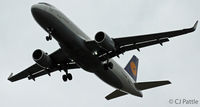 D-AIWB @ EGCC - Landing at EGCC - by Clive Pattle