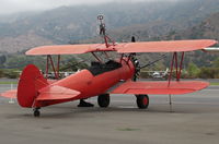 N68405 @ SZP - 1943 Boeing Stearman A75N1 (PT-17), P&W R985 Wasp Jr. 450 Hp upgrade, wing rider equipped - by Doug Robertson