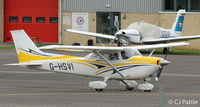 G-HSVI @ EGBJ - Taxy from parking at EGBJ - by Clive Pattle