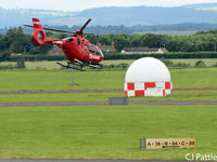 G-ORST @ EGBJ - Over the field at Staverton - by Clive Pattle