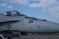 162433 @ KBOI - Seems to be missing a panel on the nose. VMFA-314  “Black Knights” , NAS Miramar, CA. - by Gerald Howard