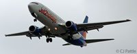 G-GDFJ @ EGCC - Late evening landing at Manchester EGCC - by Clive Pattle