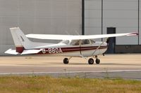 G-BBOA @ EGSH - Leaving Norwich. - by keithnewsome