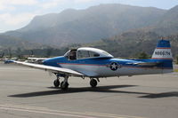 N8667H @ SZP - 1947 North American NAVION, Continental IO-520 285 Hp upgrade, taxi - by Doug Robertson