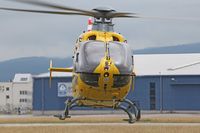 OE-XVE @ LOAN - Hovering during a test flight with the beacon flashing. - by Hotshot