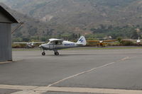 N9405D @ SZP - 1958 Piper PA-22-160 TRI-PACER, Lycoming O-320 160 Hp, taxi - by Doug Robertson