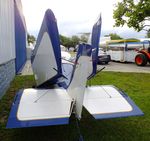 N77JA - Stitts SA-11A Playmate outside the Florida Air Museum (ex ISAM) during 2018 Sun 'n Fun, Lakeland FL - by Ingo Warnecke