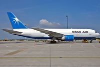 OY-SRJ @ LOWW - Waiting for the next eveneing flight - by Hotshot