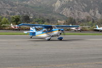 N5035N @ SZP - 1978 Bellanca 8KCAB DECATHLON, Lycoming AEIO-320 150 Hp, taxi off the active - by Doug Robertson