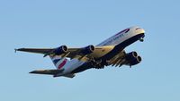 G-XLEF @ SFO - Departing runway 28L at SFO 2018. - by Clayton Eddy