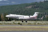 N222GV @ TRK - Departing Truckee Airport California 2018. - by Clayton Eddy