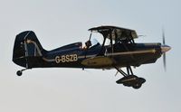 G-BSZB @ EGFH - Resident Starduster Too departing Runway 04 - by Roger Winser