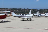 N41MJ @ CMA - James GLASAIR II-S RG - by Doug Robertson