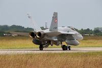 J-5021 @ LFRJ - McDonnell Douglas FA-18C Hornet, Taxiing to flight-line, Landivisiau Naval Air Base (LFRJ) Tiger Meet 2017 - by Yves-Q
