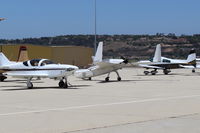 N36DX @ CMA - 2017 OBREITER Rutan Long-EZE, Lycoming O-320-E2A 150 Hp pusher - by Doug Robertson