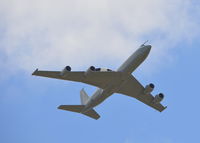 ZH103 - Boeing E-3D Sentry AEW.1 flying over the Air Forces Memorial at Runnymede as part of the Royal Air Force centenary celebrations. - by moxy