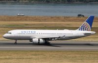 N410UA @ KPDX - Airbus A320