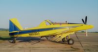 N802DJ @ KSFY - Crop Duster on the ramp - by Floyd Taber