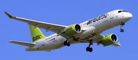 YL-CSG @ EGKK - Landing runway 08 - by Michael Vickers