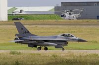 J-646 @ LFRJ - Fokker F-16AM Fighting Falcon, Taxiing rwy 26, Landivisiau Naval Air Base (LFRJ) Tiger Meet 2017 - by Yves-Q