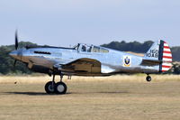 G-CIIO @ EGSU - landing at Duxford. - by Graham Reeve