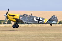 G-AWHH @ EGSU - Landing at Duxford.