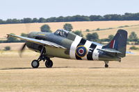 G-RUMW @ EGSU - Departing from Duxford. - by Graham Reeve