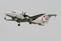 F-HBCC @ LFRB - Beech 1900D,  Take off rwy 07R, Brest-Bretagne Airport (LFRB-BES) - by Yves-Q