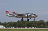 N9079Z @ KOSH - Panchito landing at Oshkosh - by Eric Olsen