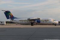 D-AEJS @ EDDK - British Aerospace BAe 146-300 - WL WDL WDL Aviation  Starbows Colours wracked - E3183 - D-AEJS - 20.09.2017 - CGN - by Ralf Winter