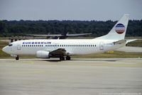 G-DHSW @ EDDK - Boeing 737-3Y0 - EE EEG Euroberlin France ex. C-FPWD - 23495 - G-DHSW - 01.06.1990 - CGN - by Ralf Winter