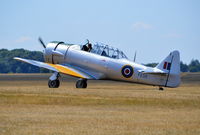 G-CIUW @ EGLM - Noorduyn AT-16 Harvard IIB at White Waltham. Ex SE-BII - by moxy
