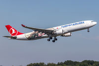TC-JOG @ EDDK - TC-JOG - Airbus A330-303 - Turkish Airlines “THE YEAR OF TROY” livery
