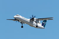 C-FWEZ @ CYVR - Landing on 26R - by Guy Pambrun