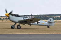 G-AWHK @ EGSU - About to depart from Duxford. - by Graham Reeve