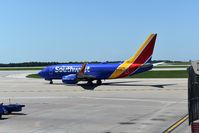 N448WN @ KMCI - Seen at Kansas City International Airport - by Daniel Metcalf