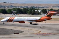N293EA @ KBOI - Take off run on RWY 10L. - by Gerald Howard