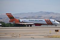 N293EA @ KBOI - Starting take off run on RWY 10L. - by Gerald Howard