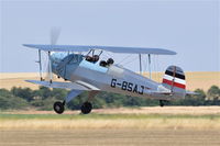 G-BSAJ @ EGSU - Departing from Duxford. - by Graham Reeve
