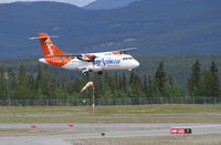 C-FVGF @ YXY - Landing at its home base, Whitehorse, Yukon. - by Murray Lundberg