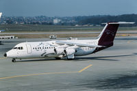 G-BRAB @ LSGG - winter charter - by Mario Fontes