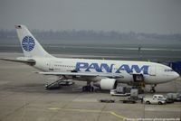 N805PA @ EDDL - Airbus A310-222 - PA PAA Pan Am 'Clipper Miles Standish' ex.9K-AHH - 339 - N805PA - 30.03.1990 - DUS - by Ralf Winter