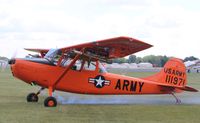 N90671 @ KOSH - Cessna O-1A - by Mark Pasqualino