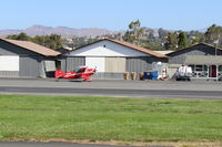 N49BR @ SZP - 1983 Aerotek PITTS S-2A SPECIAL, Lycoming AEIO-360 180 Hp, taxi to Rwy 22 - by Doug Robertson