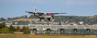 G-EELS @ EGPN - On finals to Dundee - by Clive Pattle